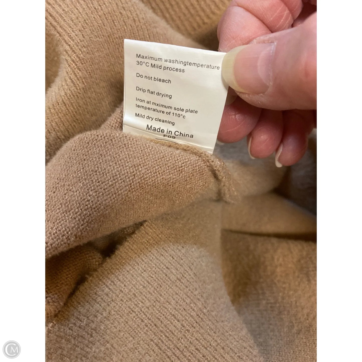 Dress Casual Midi By Exlura In Beige, Size: Xxl