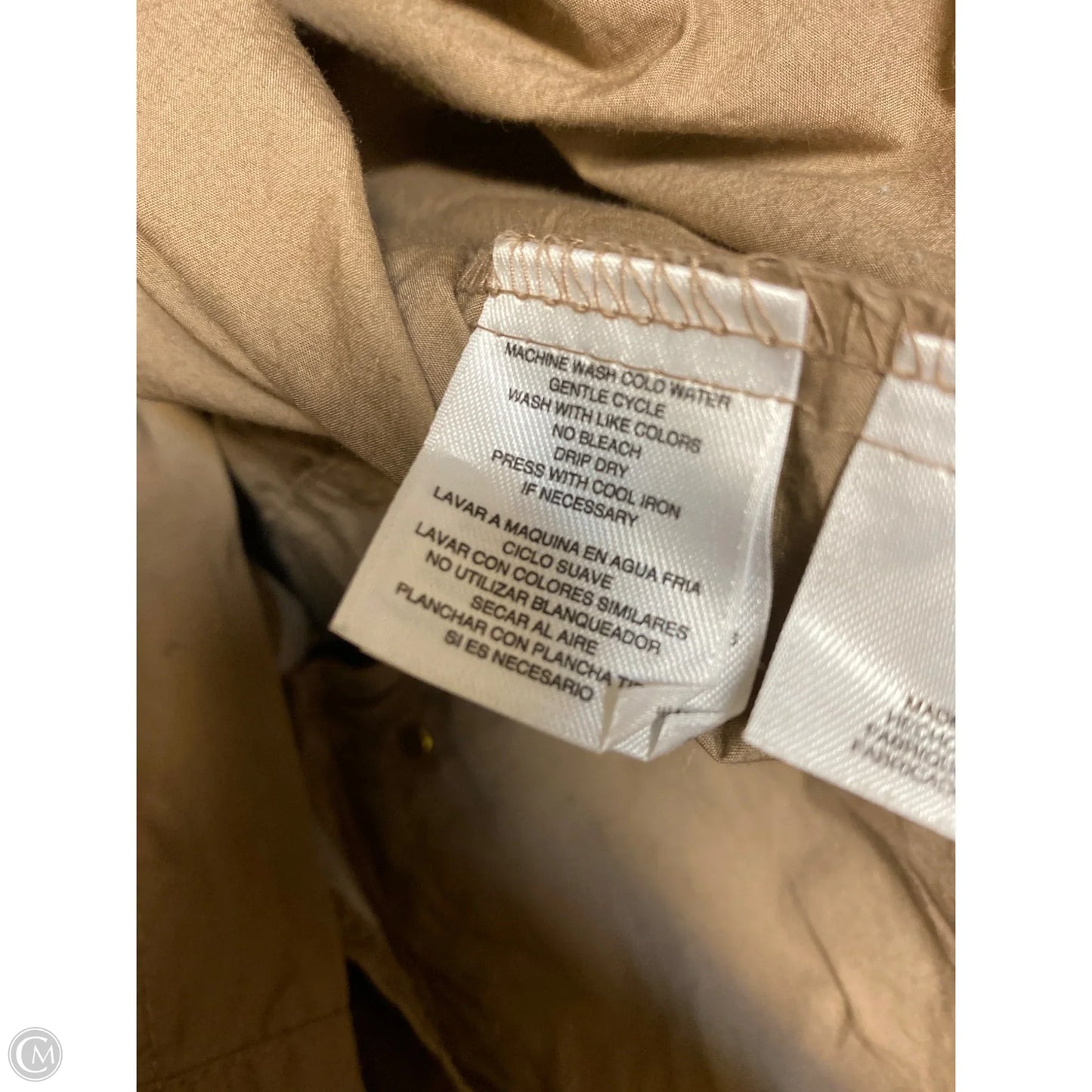 Jacket Utility By Jones New York In Brown, Size: M