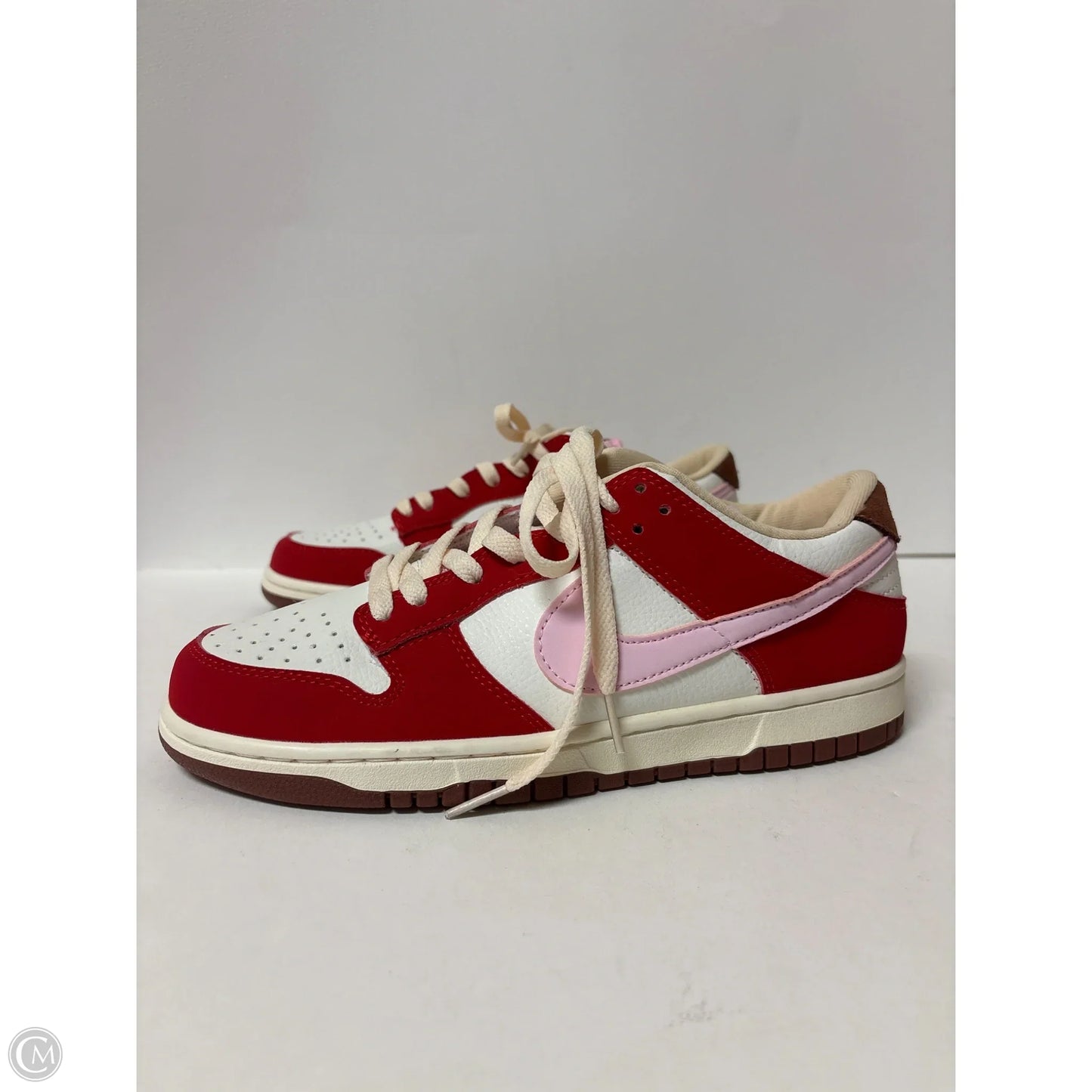 Shoes Athletic By Nike In Pink & Red, Size: 8