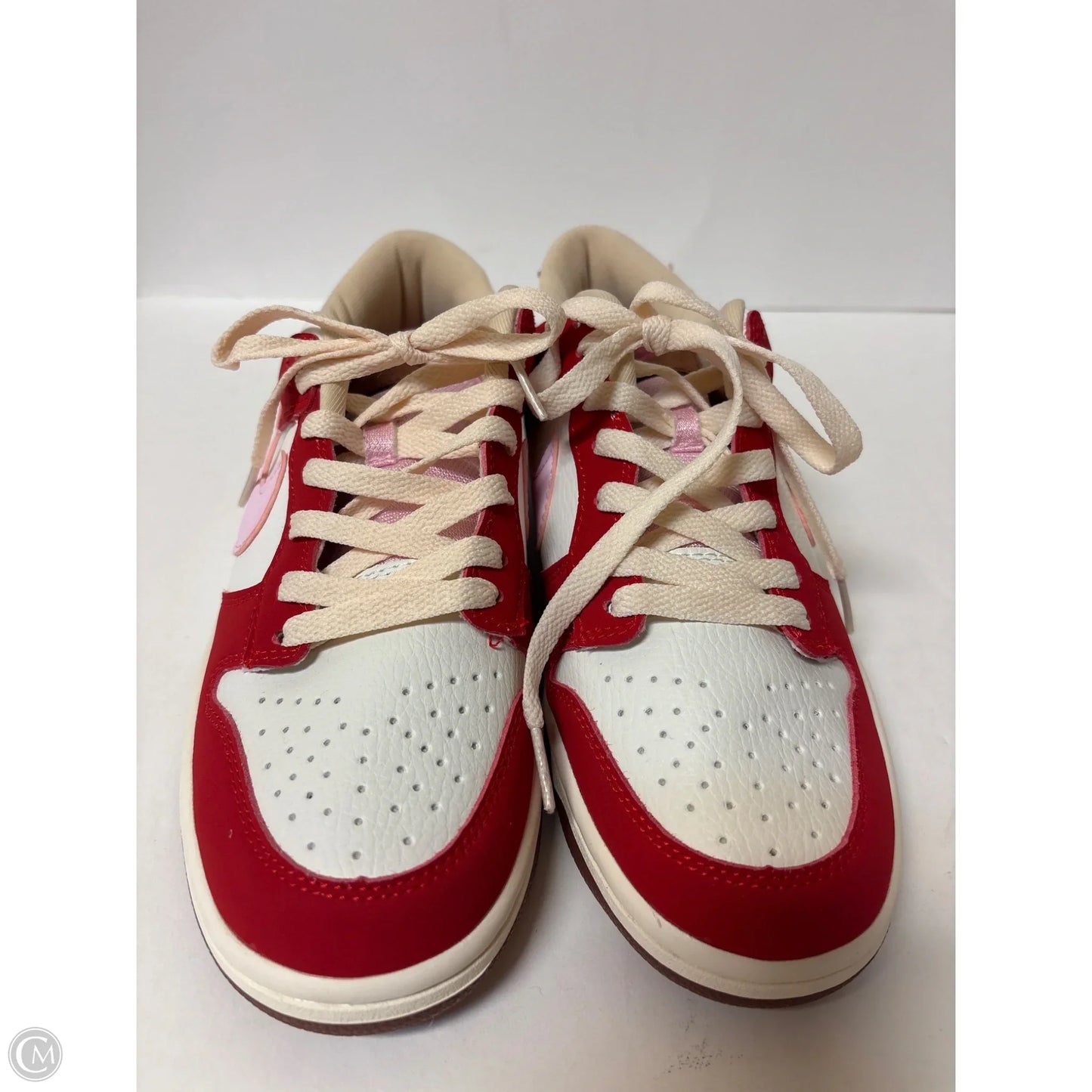 Shoes Athletic By Nike In Pink & Red, Size: 8