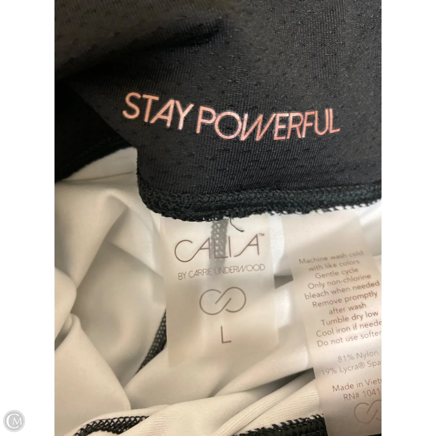 Athletic Leggings By Calia In Black, Size: L