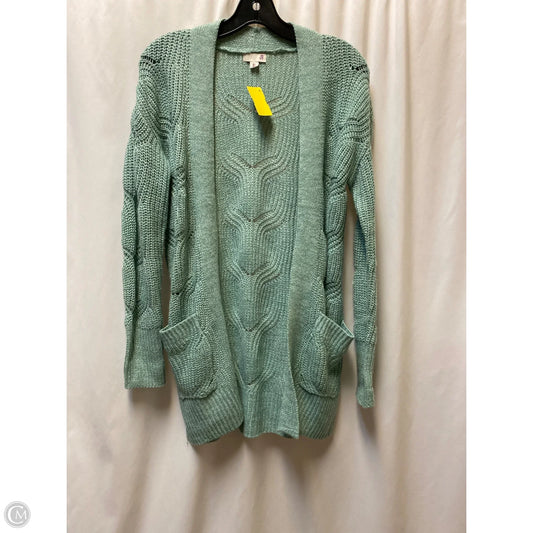 Cardigan By So In Teal, Size: Xs