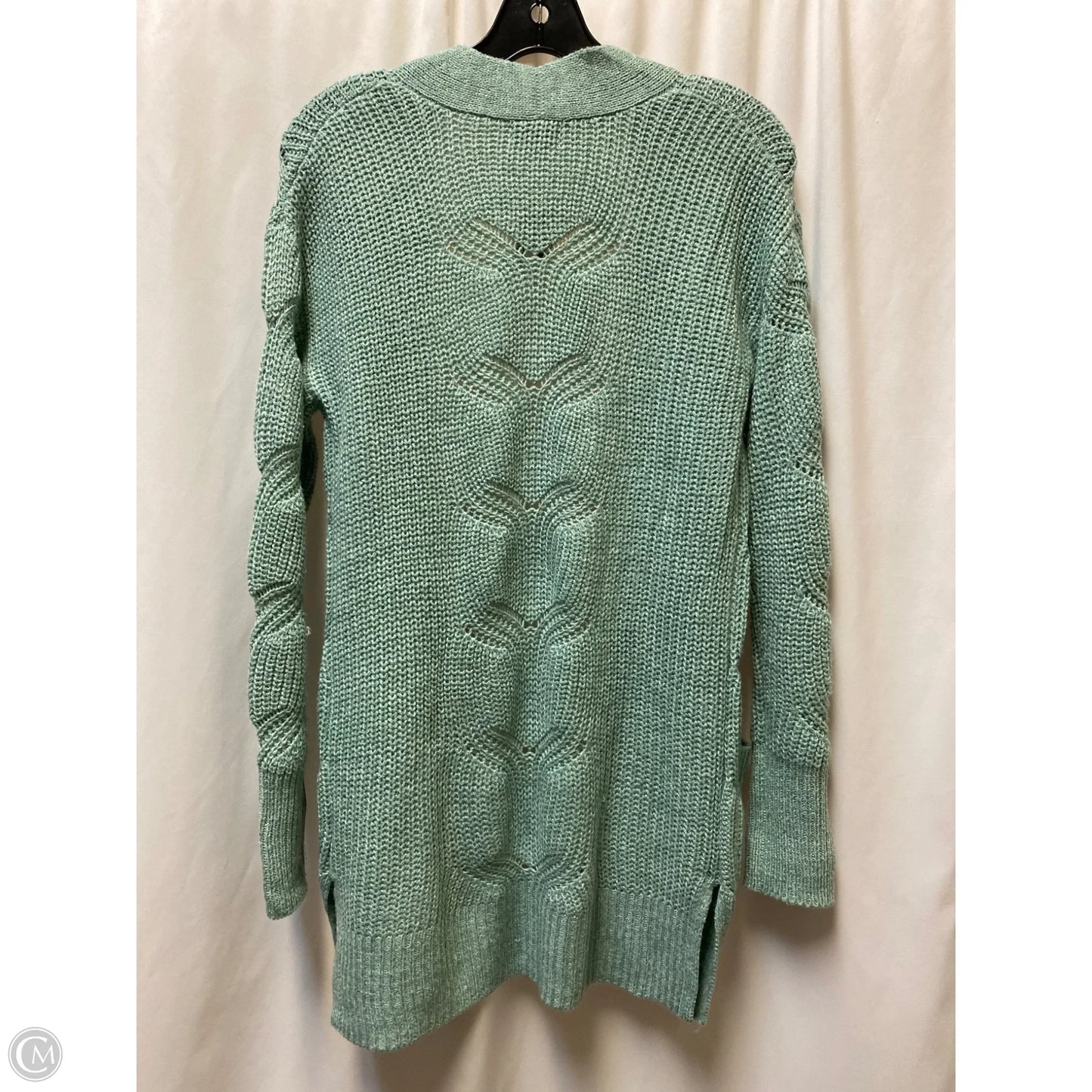 Cardigan By So In Teal, Size: Xs