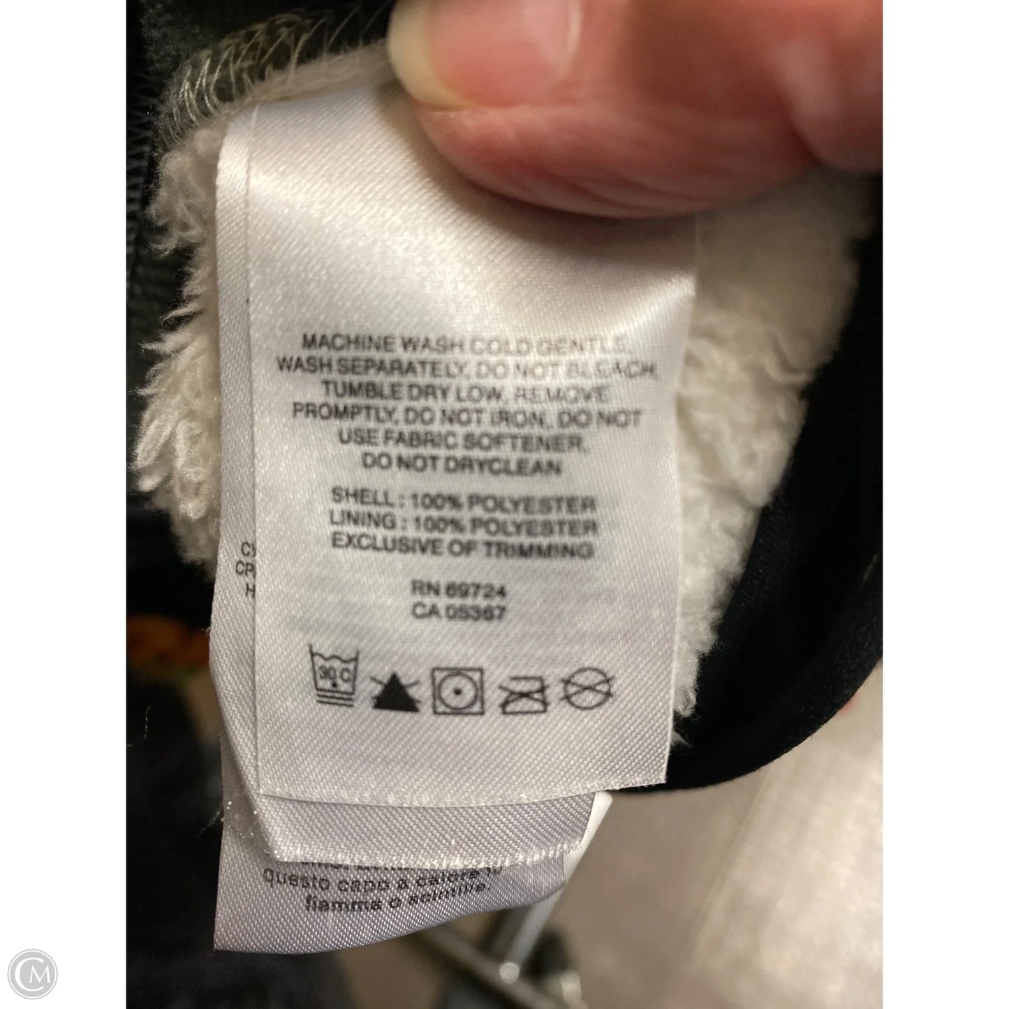 Jacket Faux Fur & Sherpa By Columbia In White, Size: S