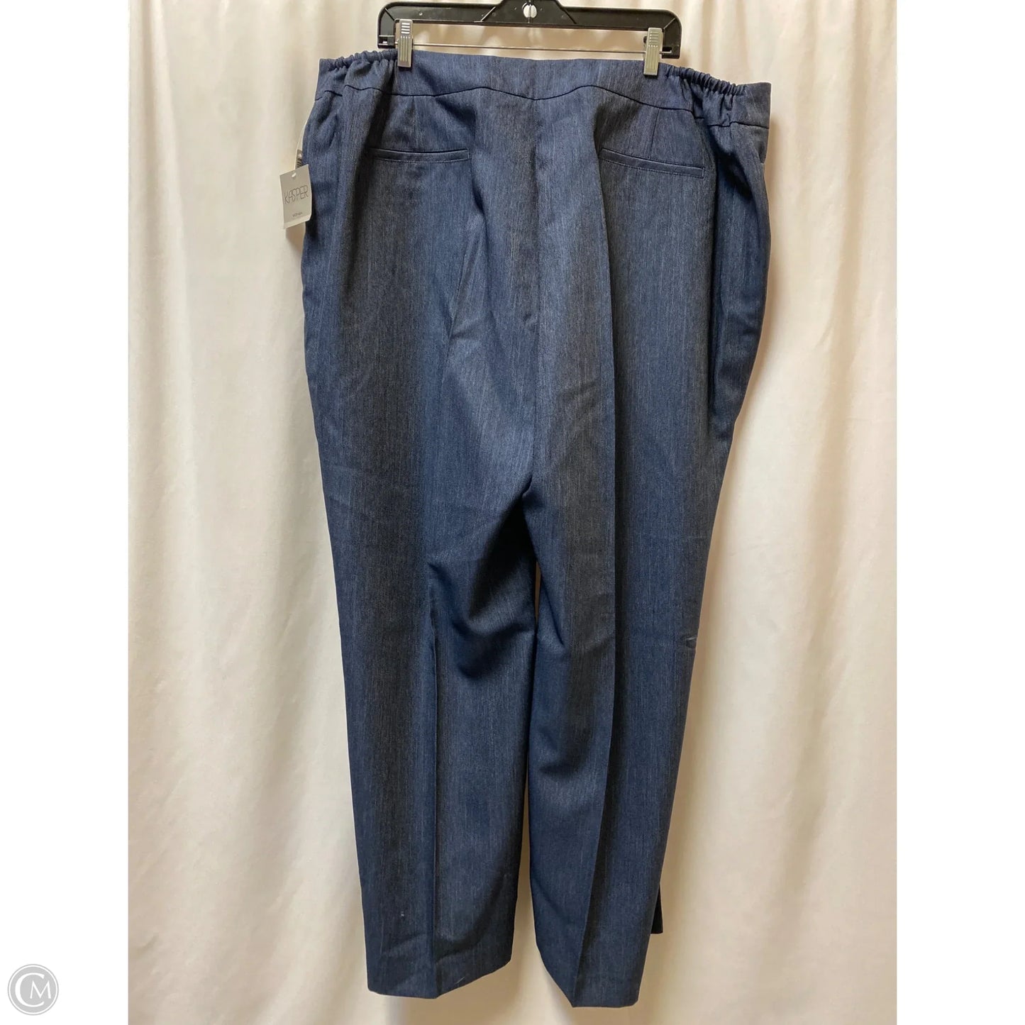 Pants Dress By Kasper In Blue, Size: 22