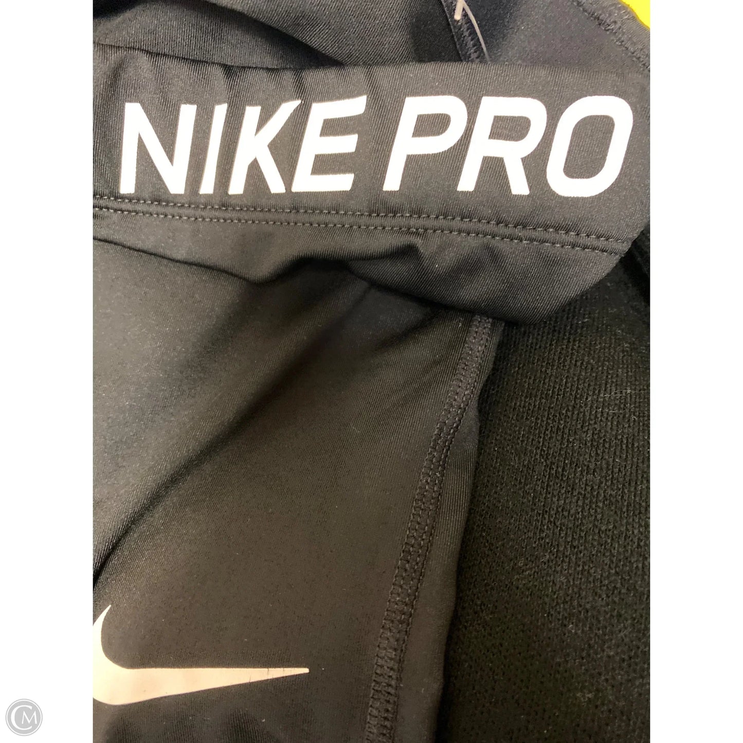 Athletic Capris By Nike In Black, Size: L