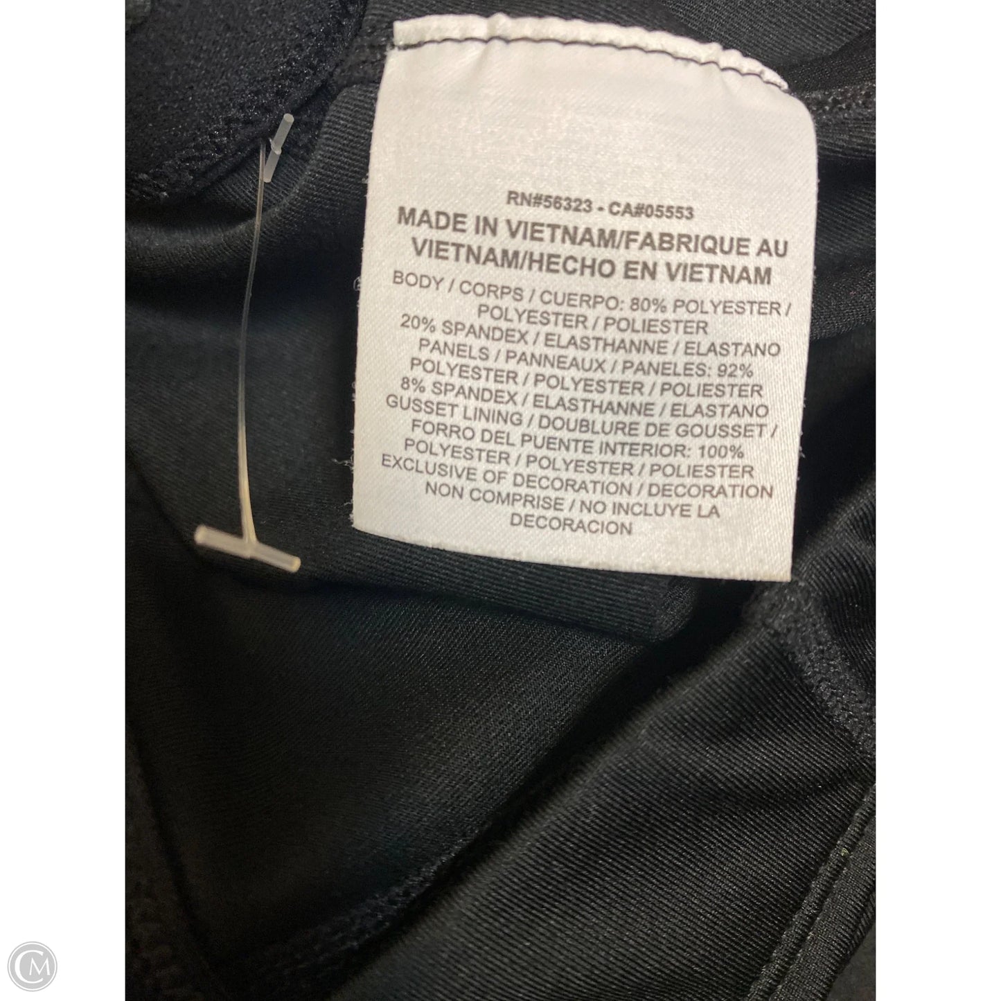 Athletic Capris By Nike In Black, Size: L