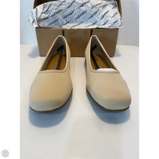 Shoes Flats By Comfortview In Tan, Size: 12