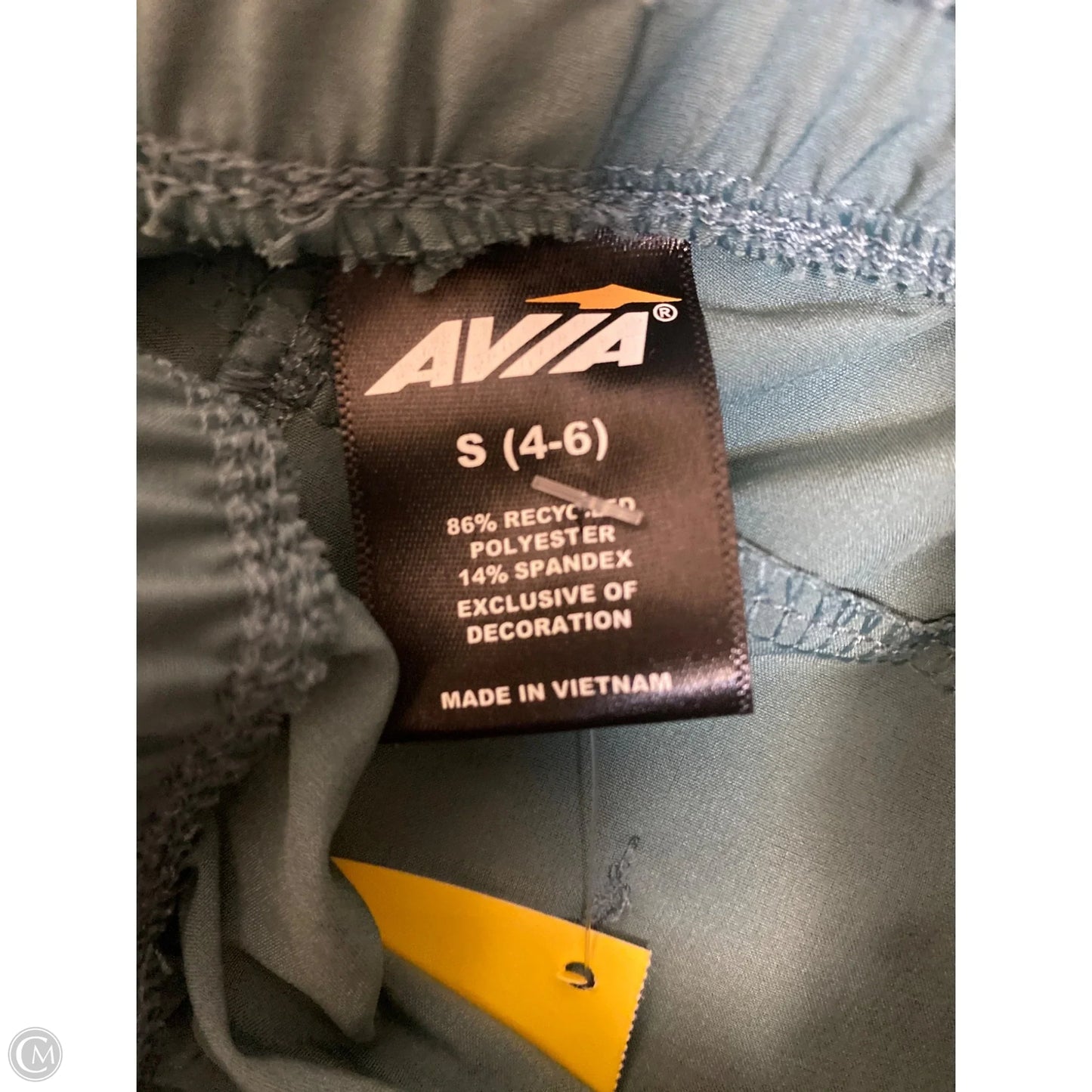 Athletic Pants By Avia In Green, Size: S