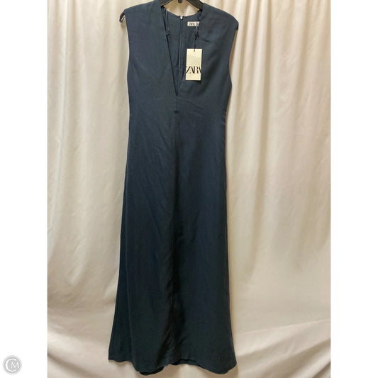 Dress Casual Maxi By Zara In Blue, Size: S