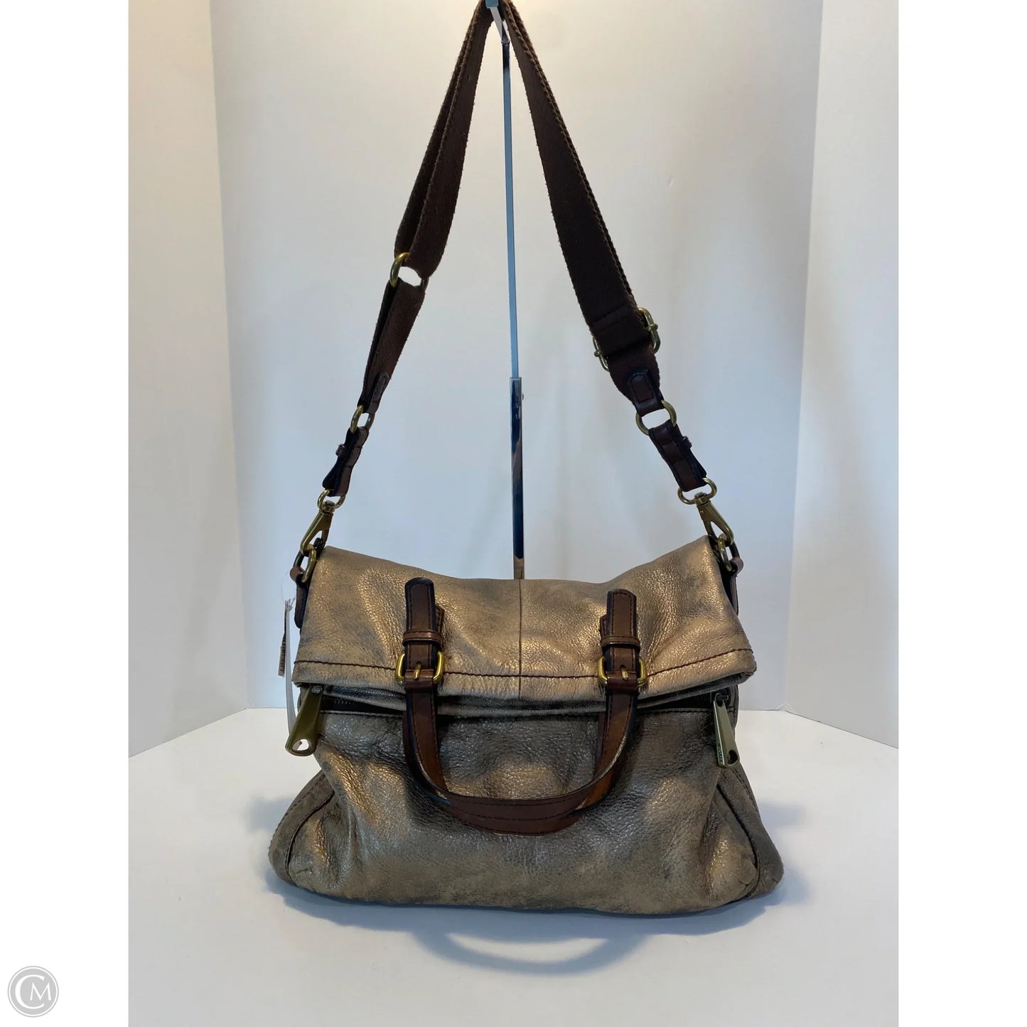 Handbag By Fossil, Size: Large