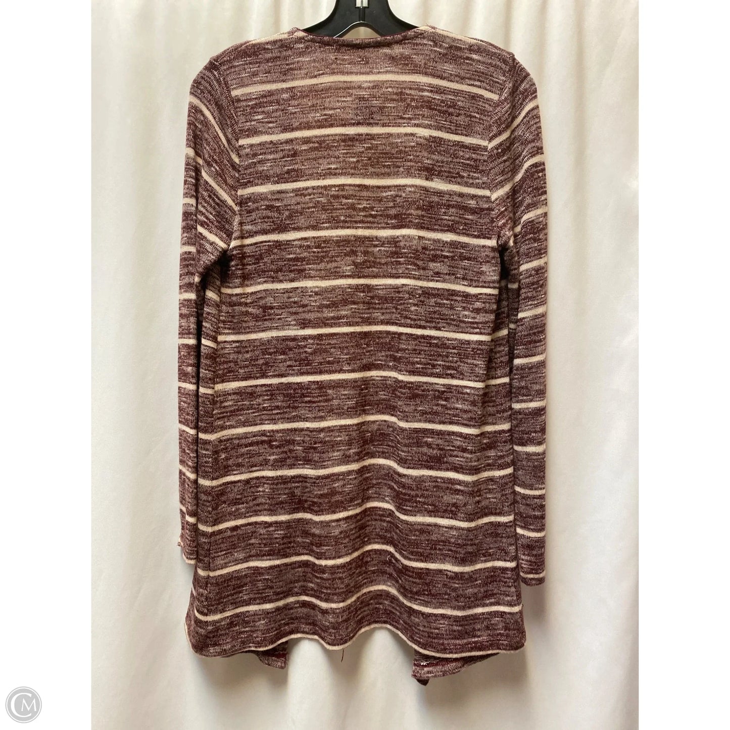 Cardigan By Pink Republic In Maroon, Size: M