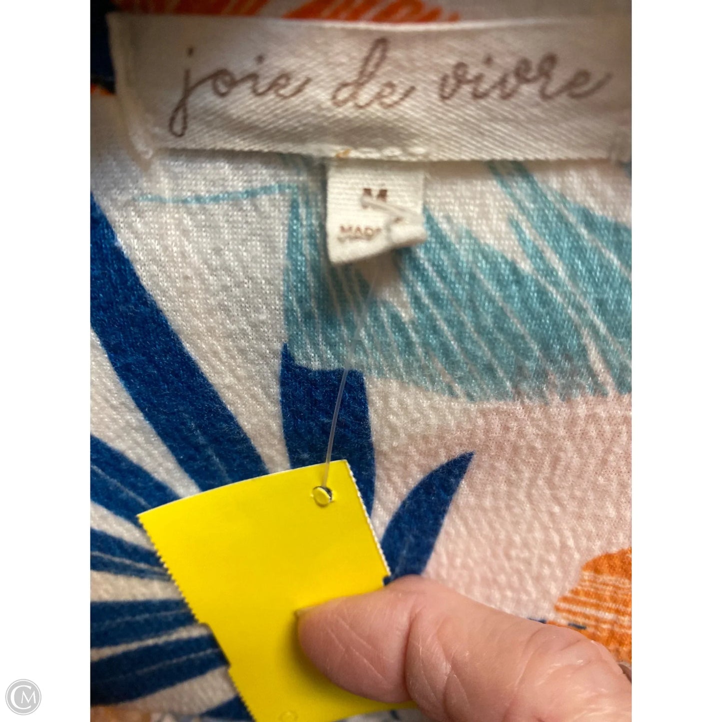 Top Short Sleeve By Joie In Orange, Size: M