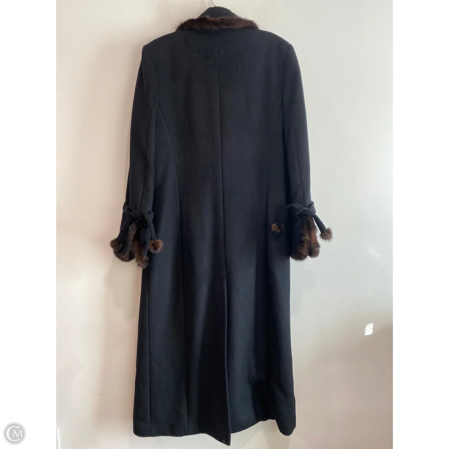 Coat Peacoat By Dana Buchman In Black, Size: L