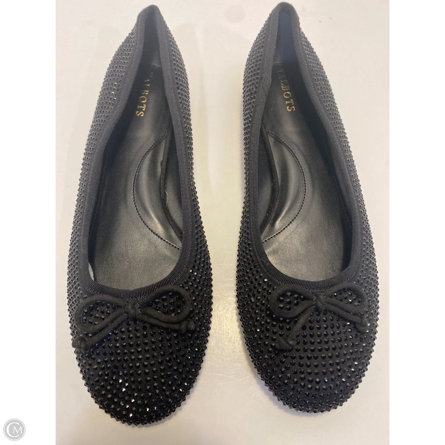 Shoes Flats By Talbots In Black, Size: 9.5