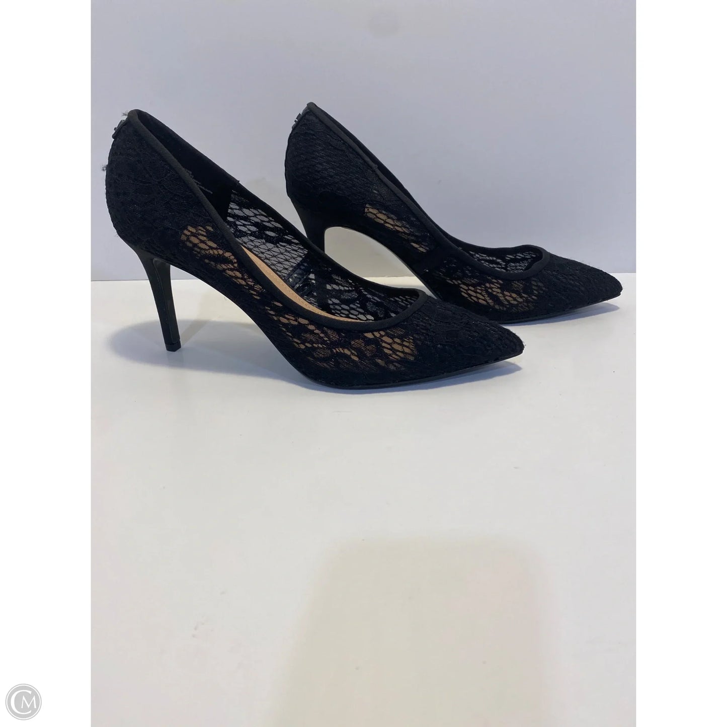 Shoes Designer By Karl Lagerfeld In Black, Size: 9.5
