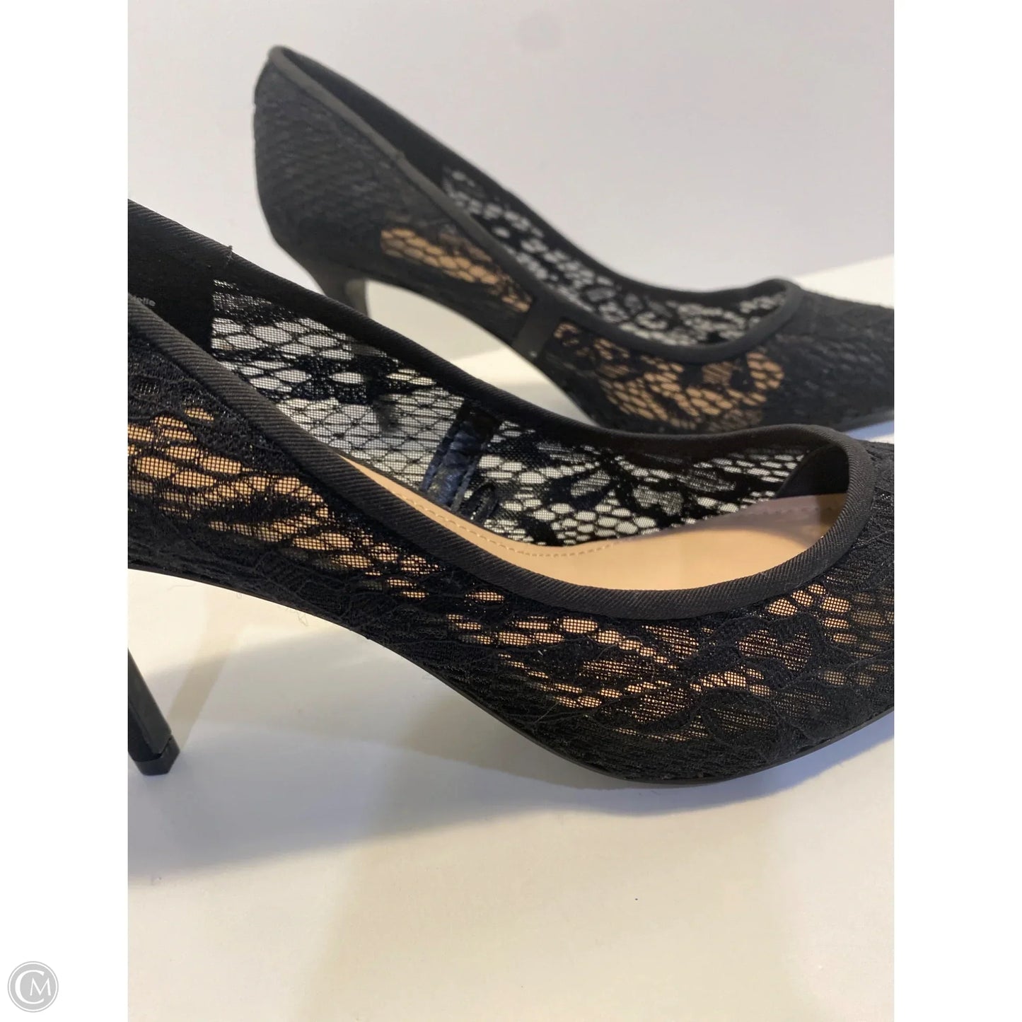 Shoes Designer By Karl Lagerfeld In Black, Size: 9.5