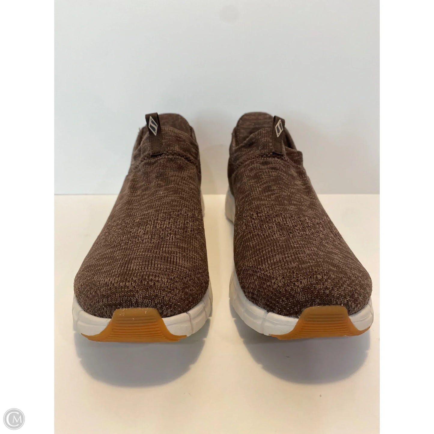 Shoes Athletic By Skechers In Taupe, Size: 9