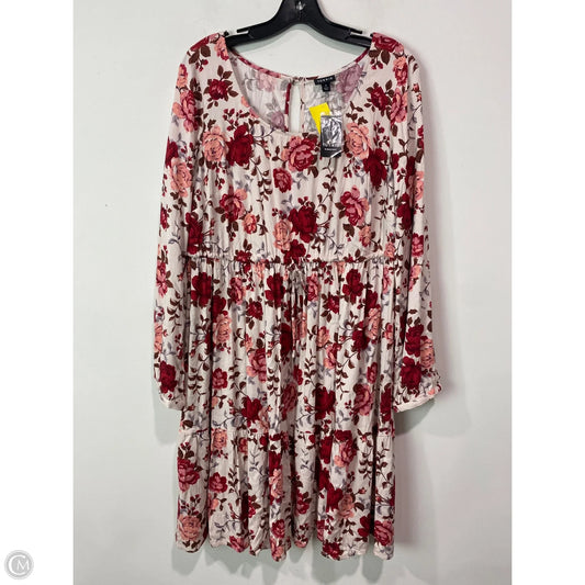 Dress Casual Midi By Torrid In Red, Size: 1x