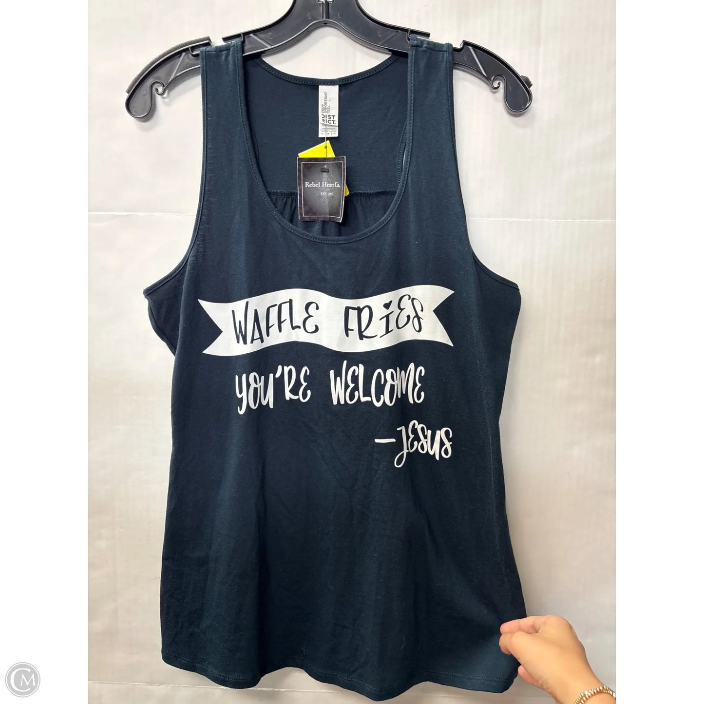 Top Short Sleeve By Clothes Mentor In Blue, Size: M