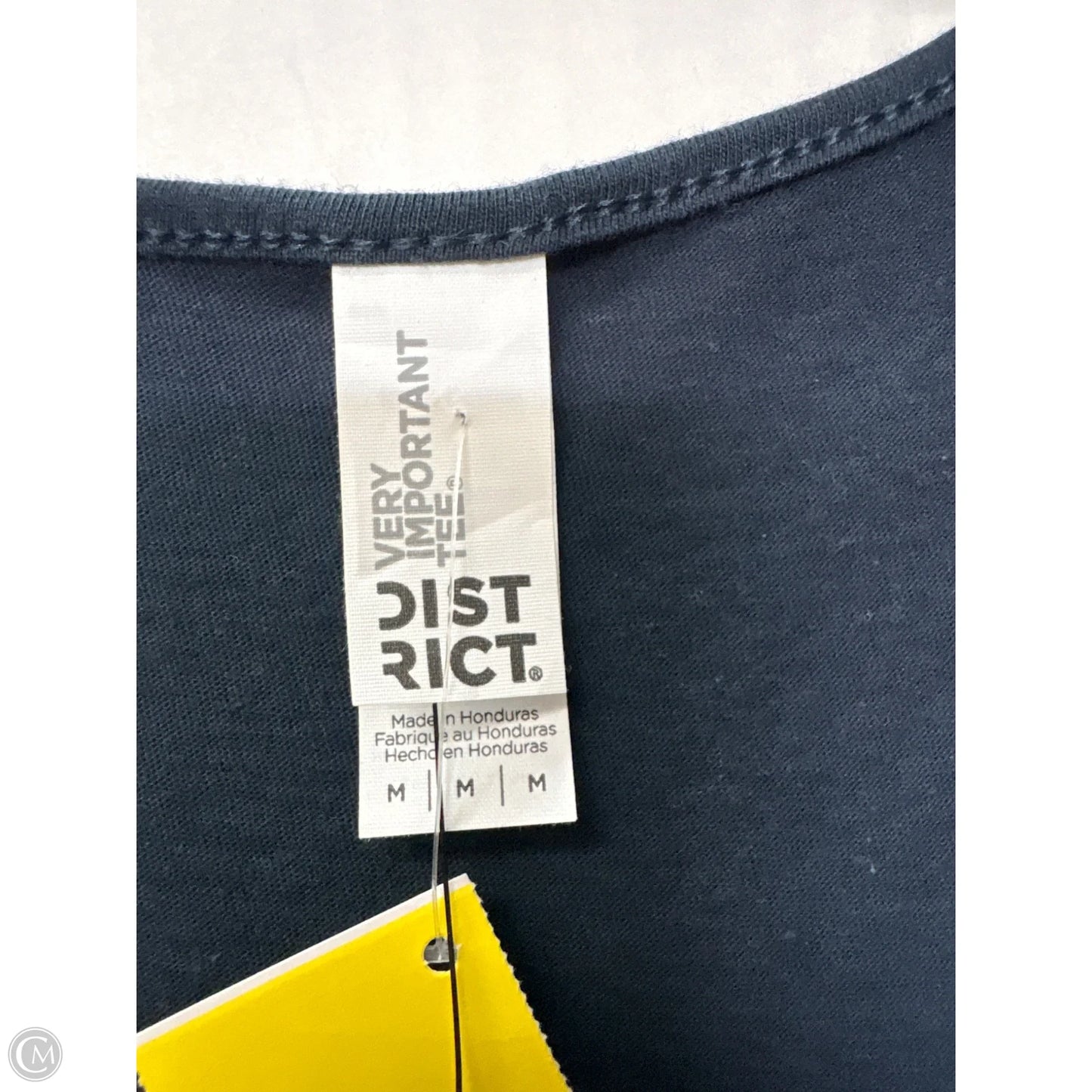 Top Short Sleeve By Clothes Mentor In Blue, Size: M