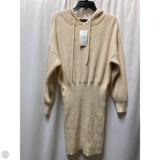 Dress Sweater By Prettygarden In Tan, Size: M