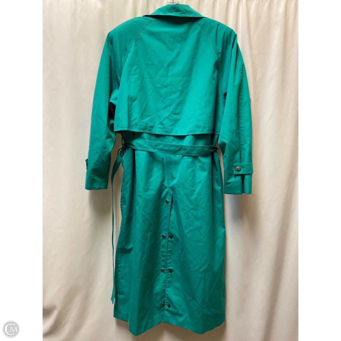 Coat Parka By Paris Sport Club In Green, Size: L