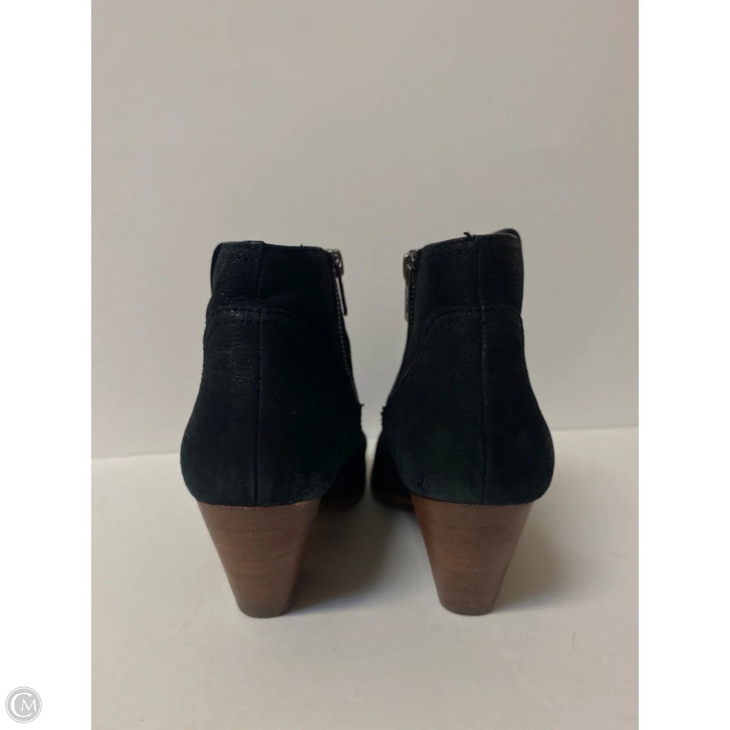 Boots Designer By Frye In Black, Size: 7.5