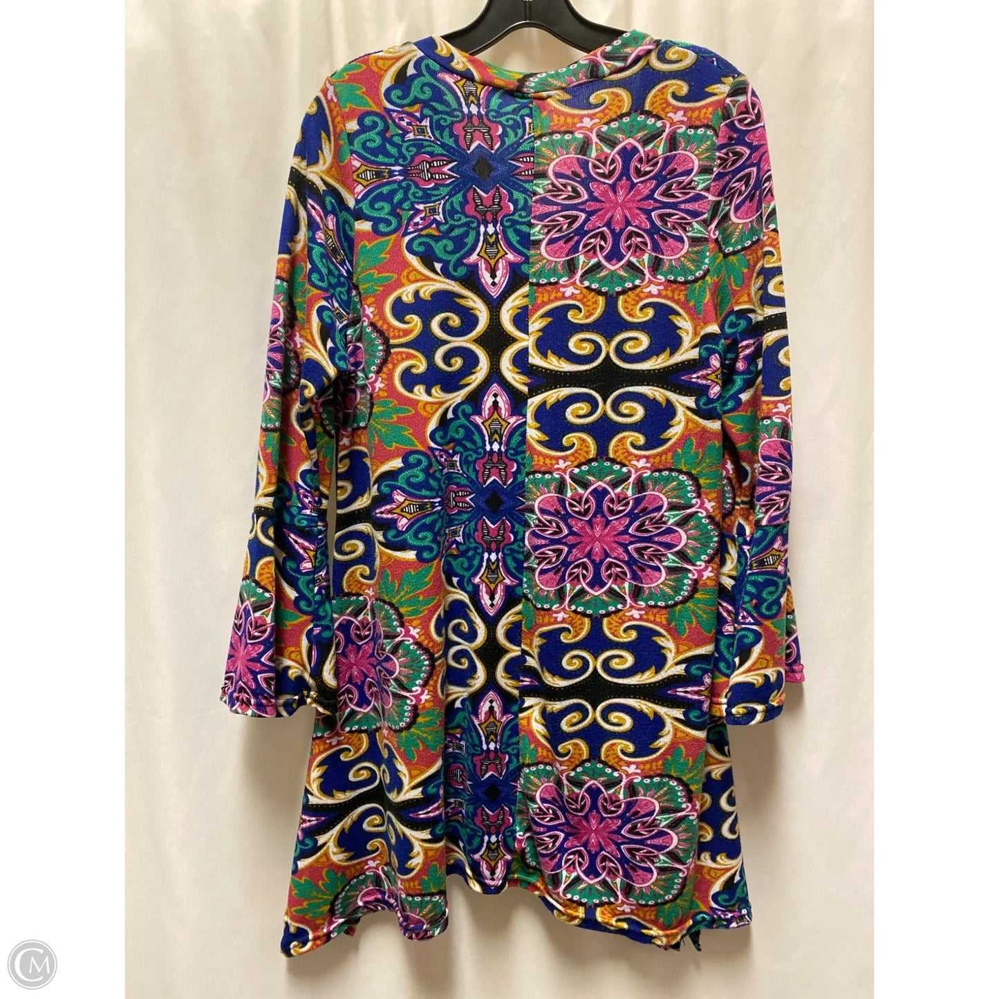 Dress Casual Midi By Winwin In Blue, Size: L