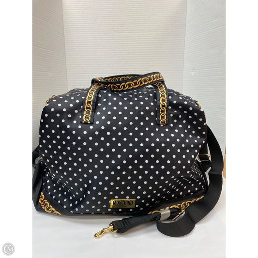 Tote Luxury Designer By Moschino, Size: Large