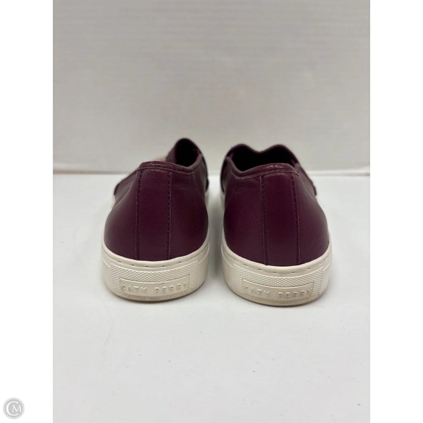 Shoes Flats By Katy Perry In Maroon, Size: 8