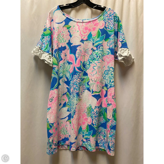 Dress Designer By Lilly Pulitzer In Blue, Size: Xl