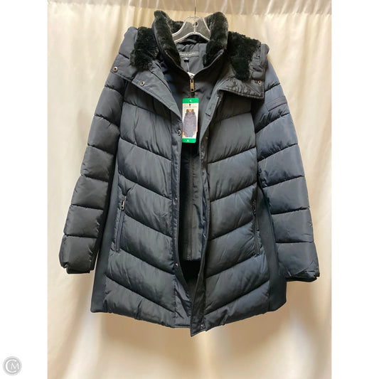 Coat Parka By Andrew Marc In Navy, Size: Xl