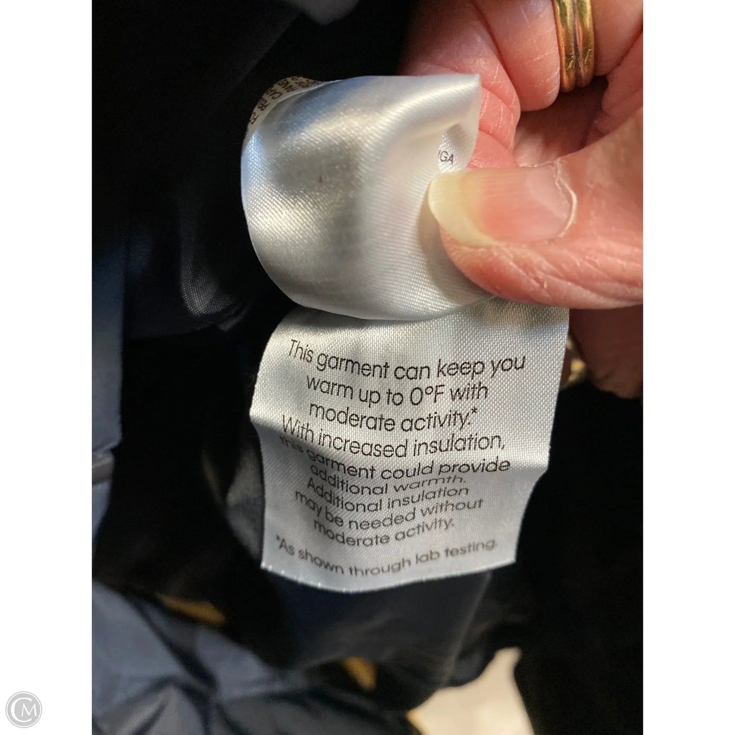 Coat Parka By Andrew Marc In Navy, Size: Xl