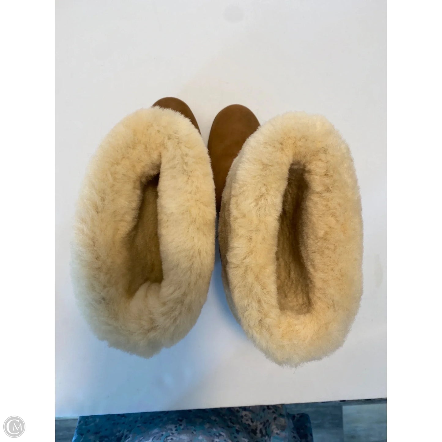 Boots Designer By Ugg In Brown, Size: 8.5