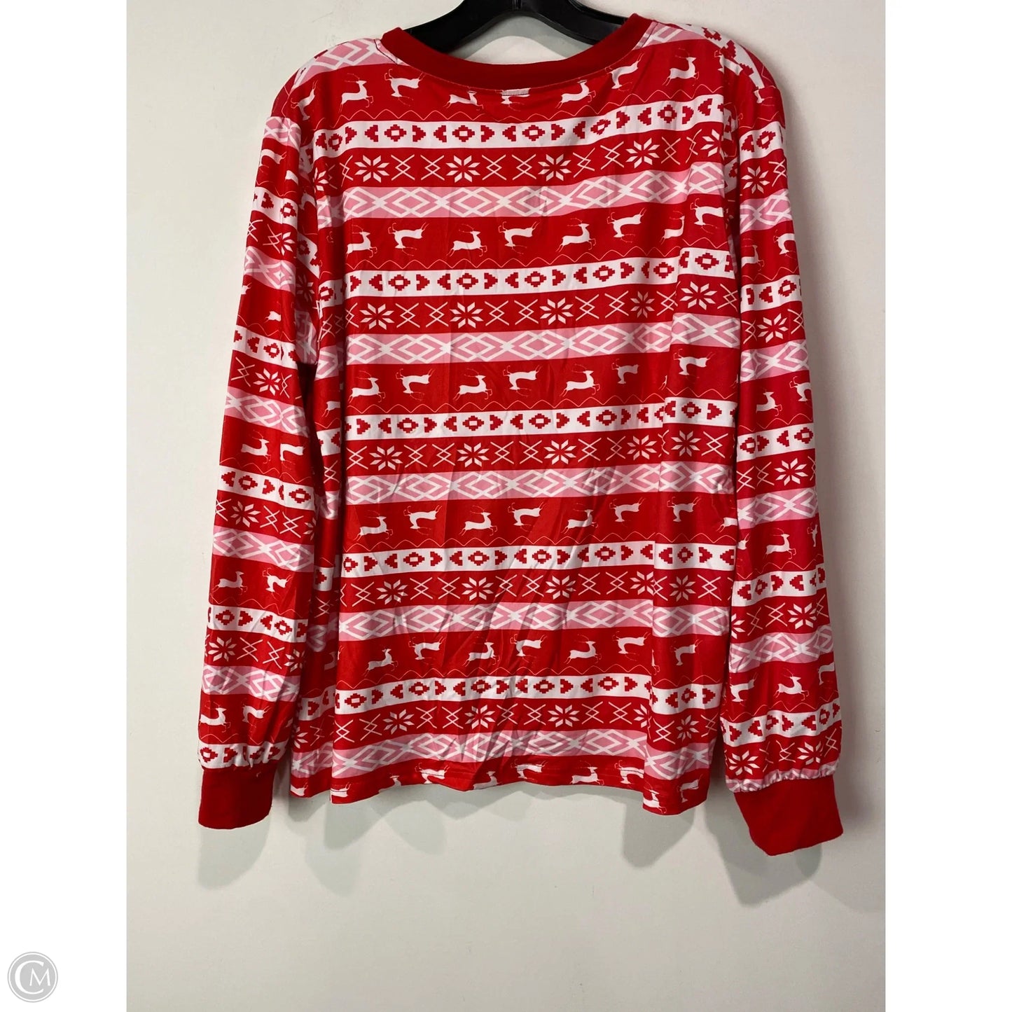 Pajamas 2pc By Clothes Mentor In Red, Size: L