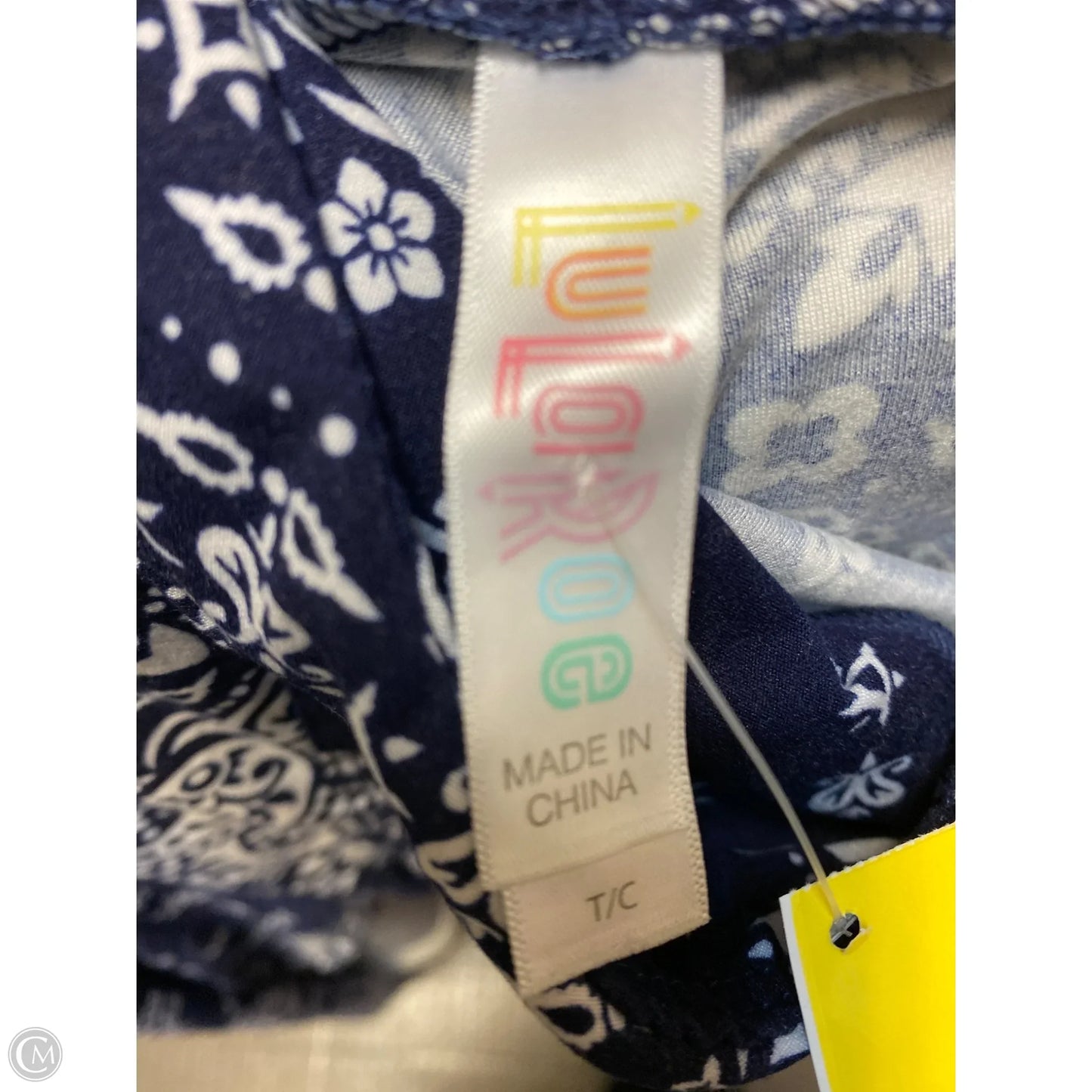 Pants Leggings By Lularoe In Blue, Size: Osfm