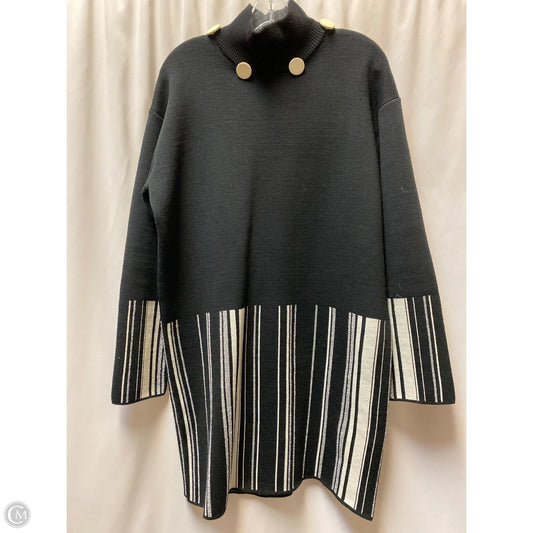 Dress Casual Midi By Clothes Mentor In Black, Size: M