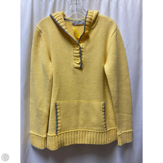 Sweater By Liz Claiborne In Yellow, Size: L