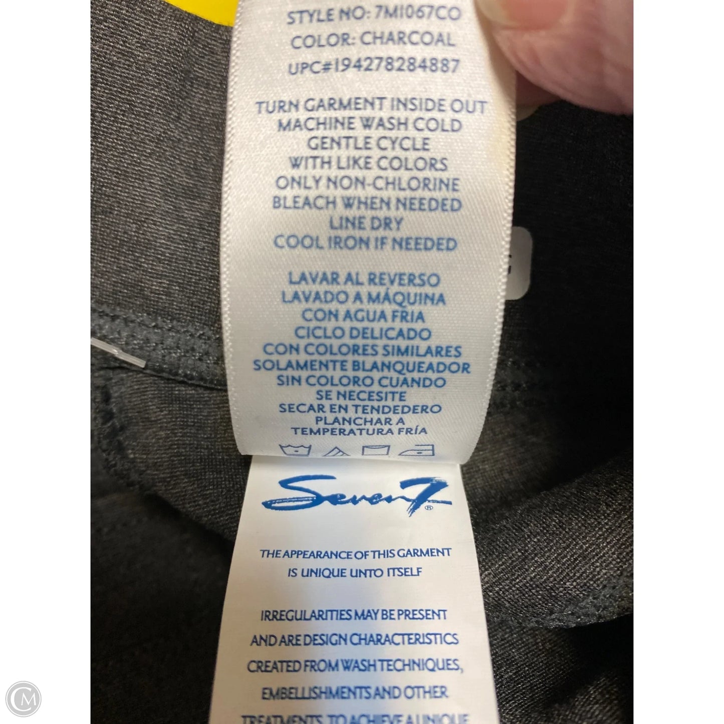 Pants Dress By Seven 7 In Grey, Size: M