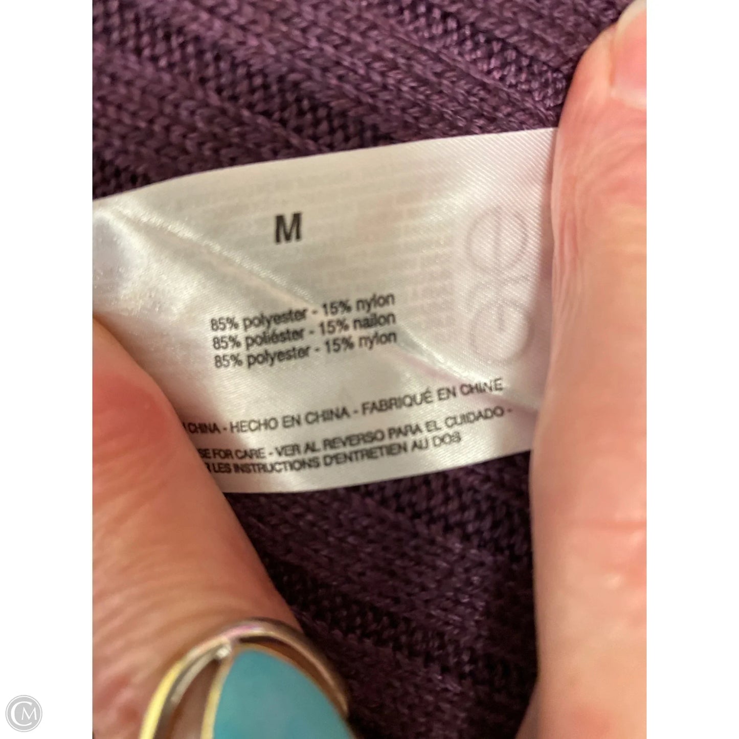 Sweater By Jessica Simpson In Purple, Size: M