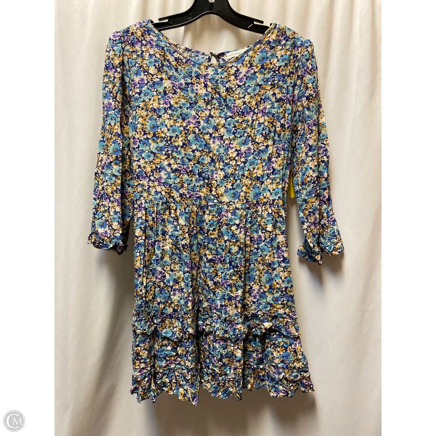 Dress Casual Midi By Lush In Blue, Size: M