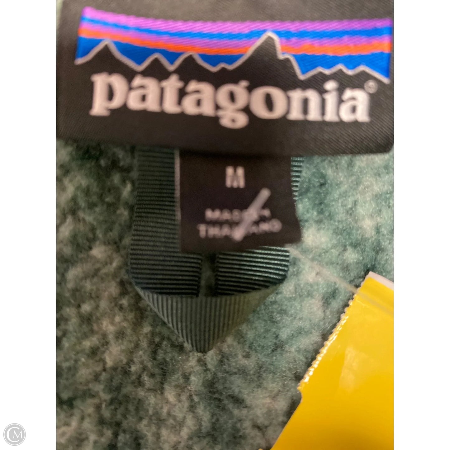 Jacket Shirt By Patagonia In Green, Size: M