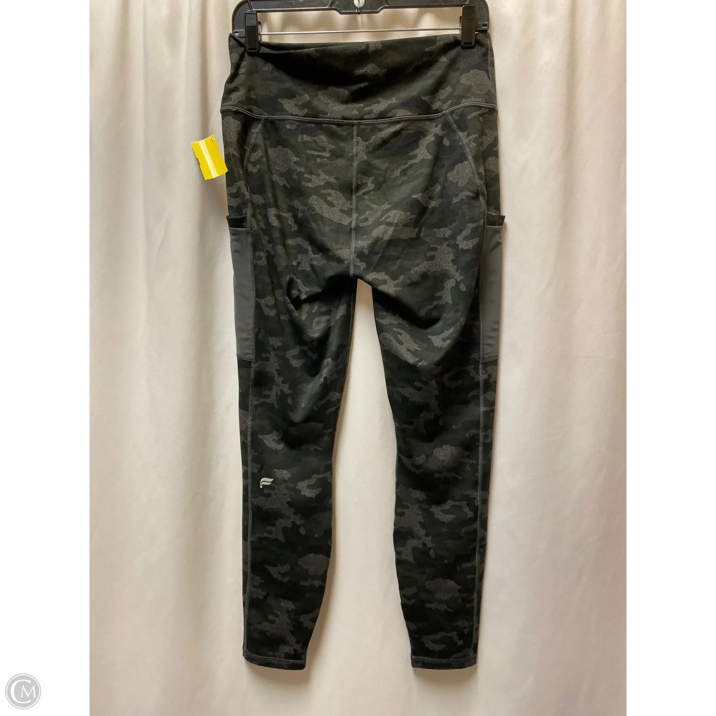 Athletic Leggings By Fabletics In Black, Size: M