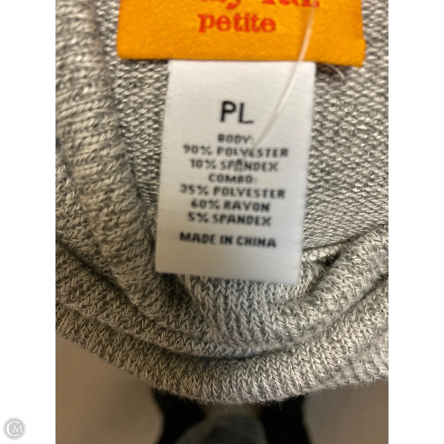 Top Long Sleeve By Ruby Rd In Grey, Size: Lp