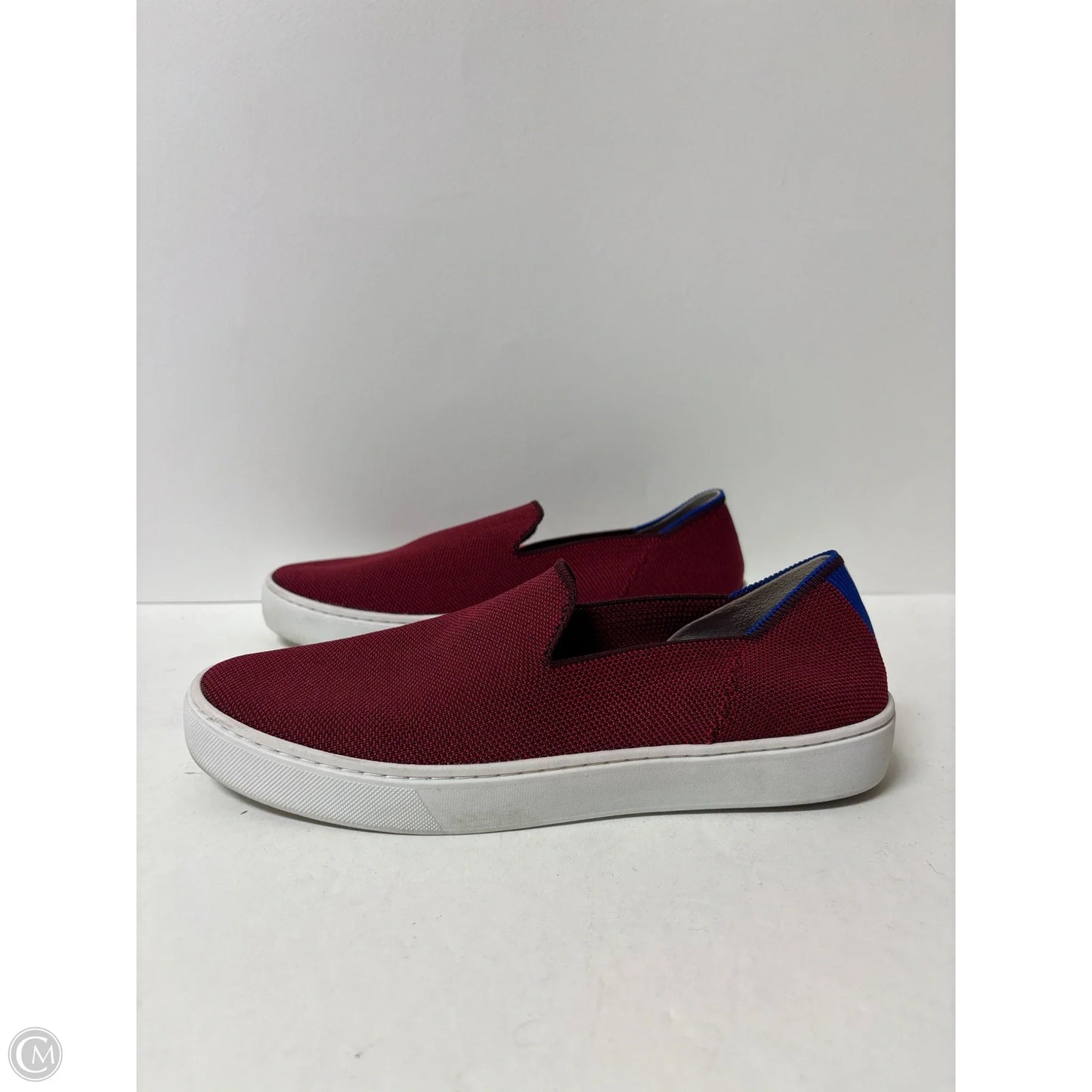 Shoes Sneakers By Rothys In Maroon, Size: 9