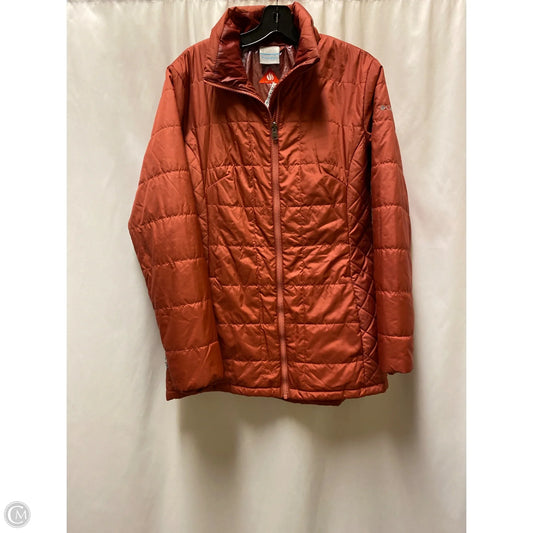 Coat Puffer & Quilted By Columbia In Pink, Size: L