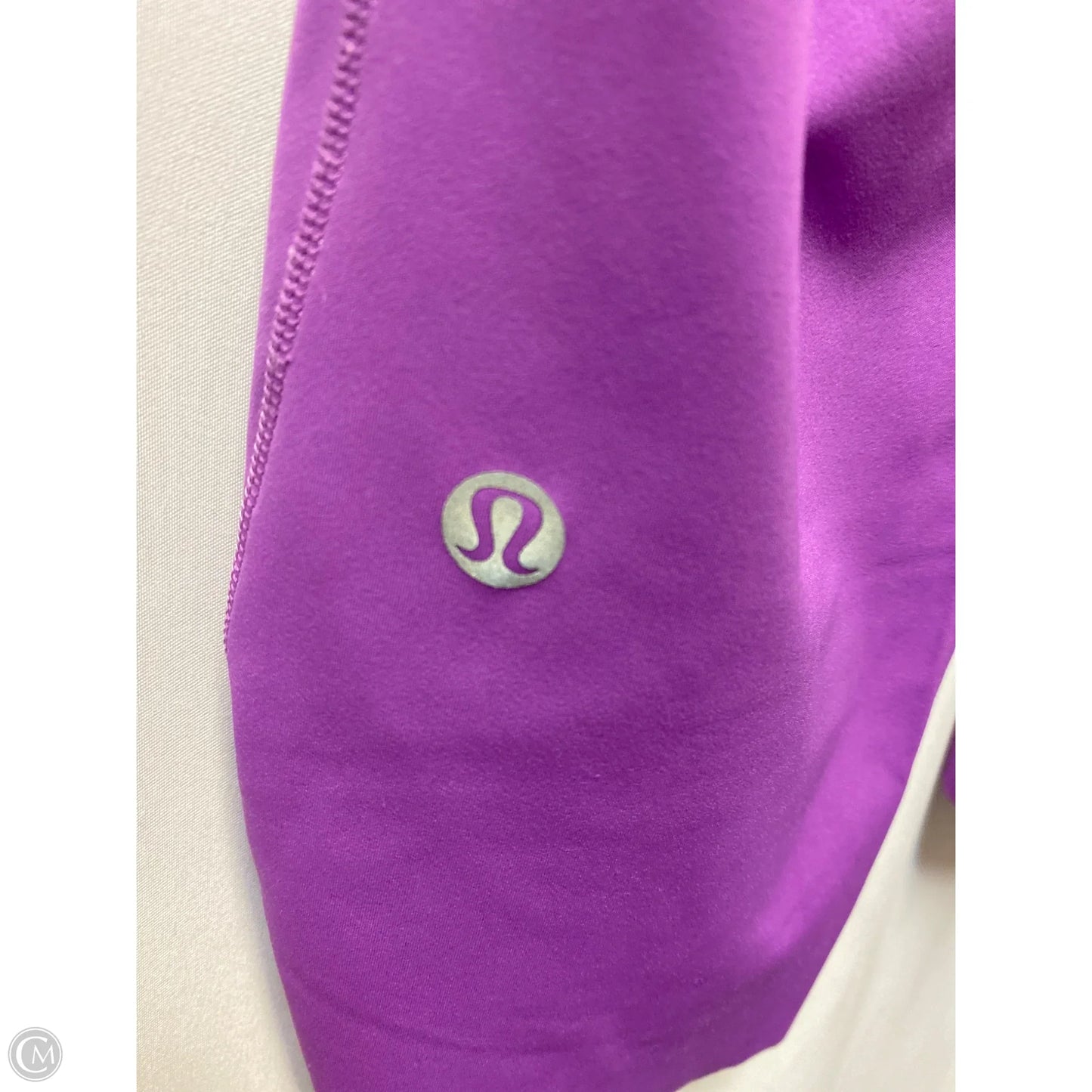 Athletic Capris By Lululemon In Purple, Size: 10