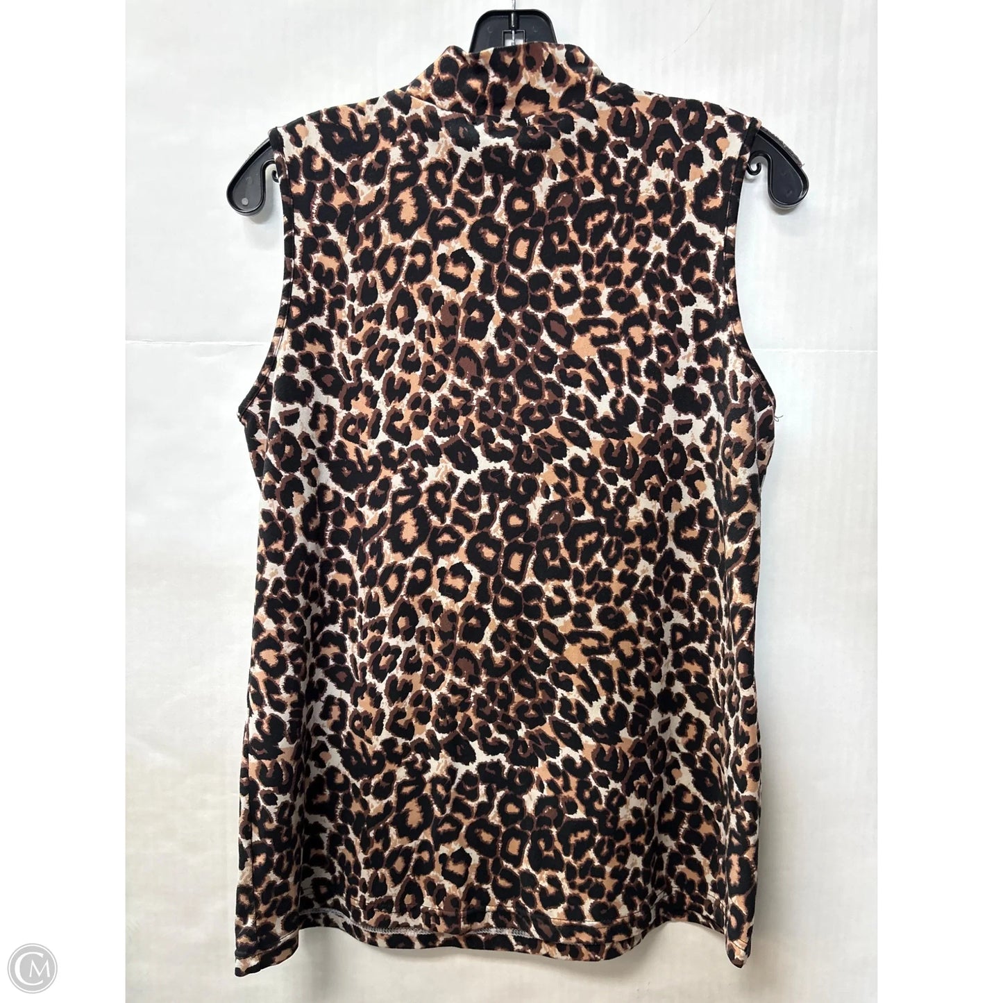 Top Sleeveless By Clothes Mentor In Animal Print, Size: M