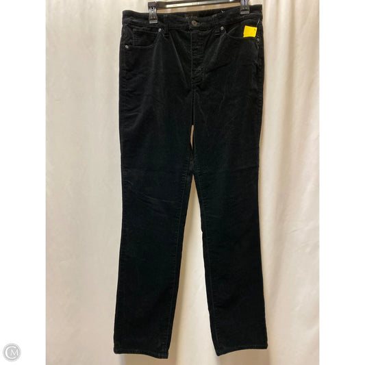 Pants Corduroy By Talbots In Black, Size: 8